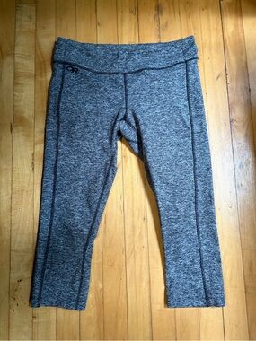 Outdoor Research Heathered Gray Cropped Leggings
